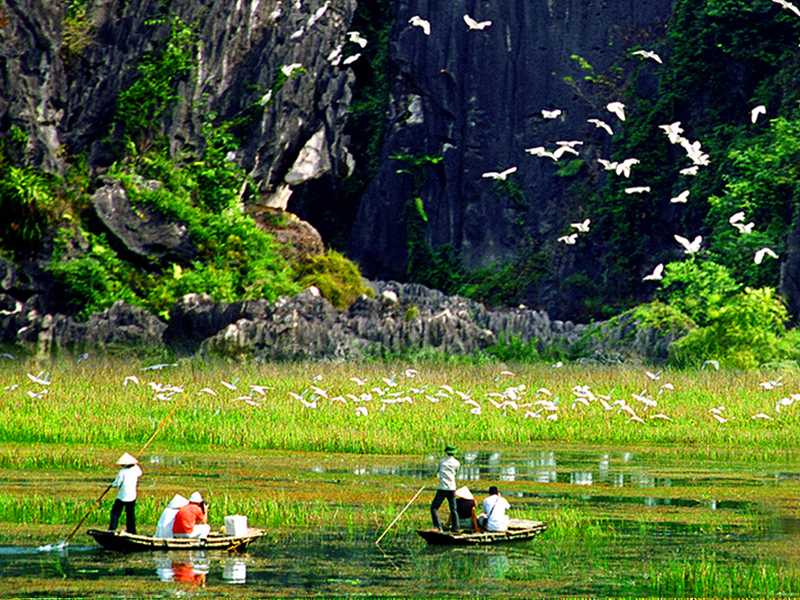 ninh-binh-tour-van-long-kenh-ga-village